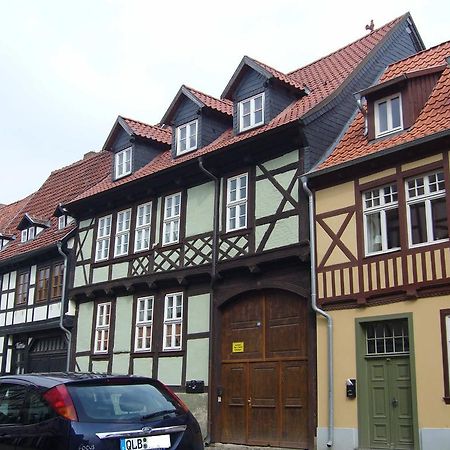 Ferienwohnungen Im Fachwerkhaus Quedlinburg Exteriör bild