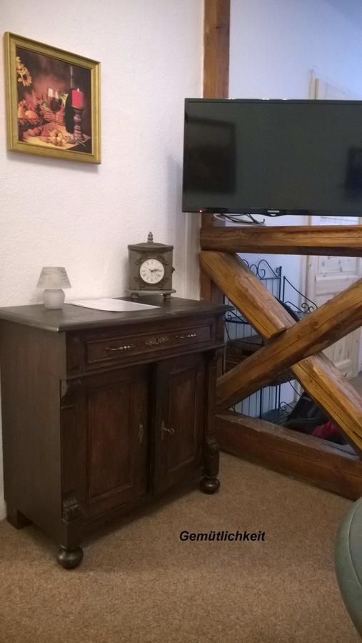 Ferienwohnungen Im Fachwerkhaus Quedlinburg Exteriör bild